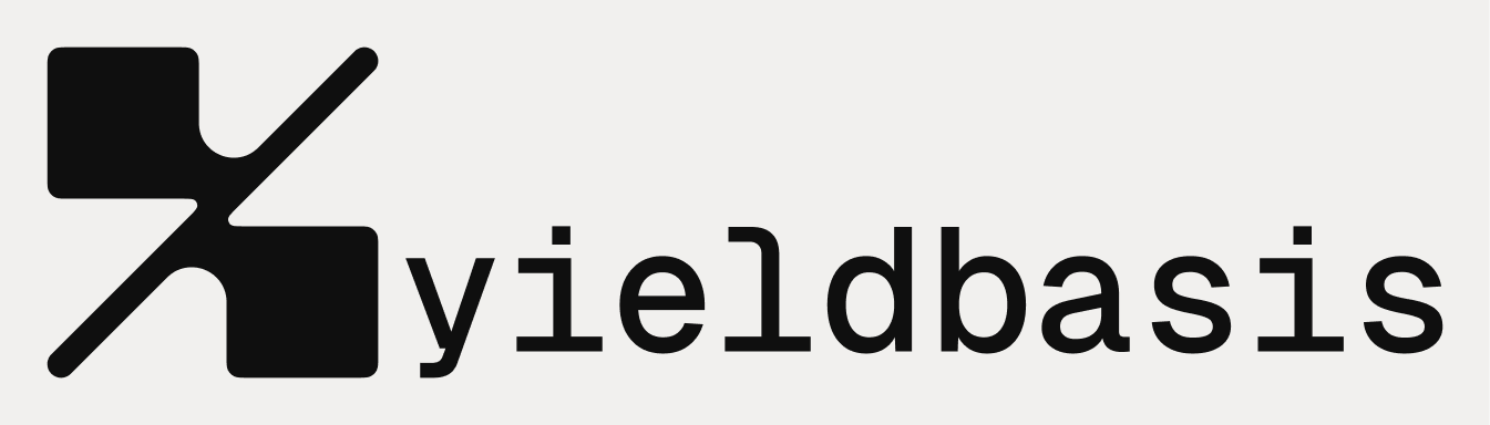 Yieldbasis Logotype Black on White